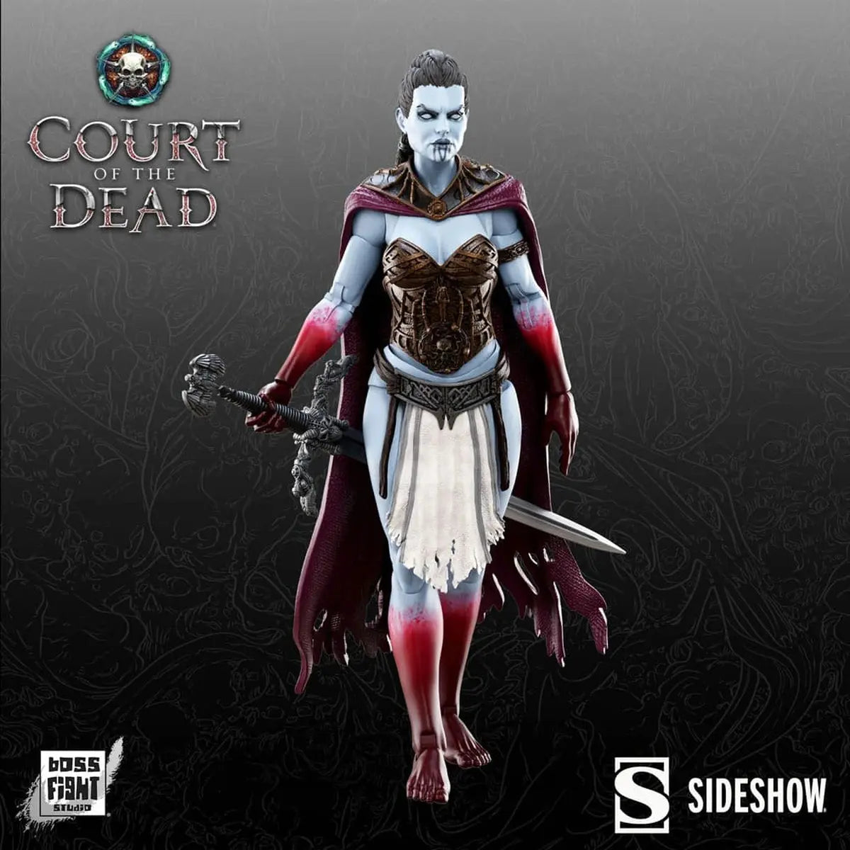 Court of the Dead Epic H.A.C.K.S. figurine 1/12 Kier: Death's Warbringer - Image 1
