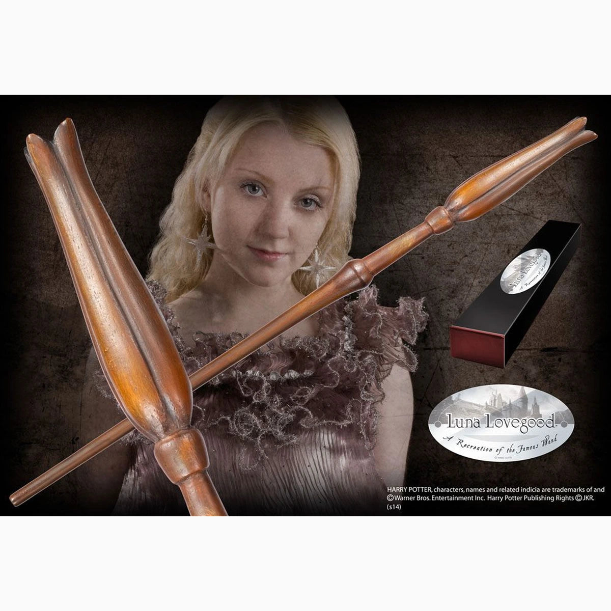 Harry Potter réplique baguette de Luna Lovegood (édition personnage) - Image 1