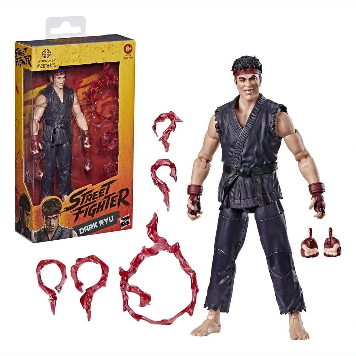 Street Fighter figurine Dark Ryu 15 cm - Image 3