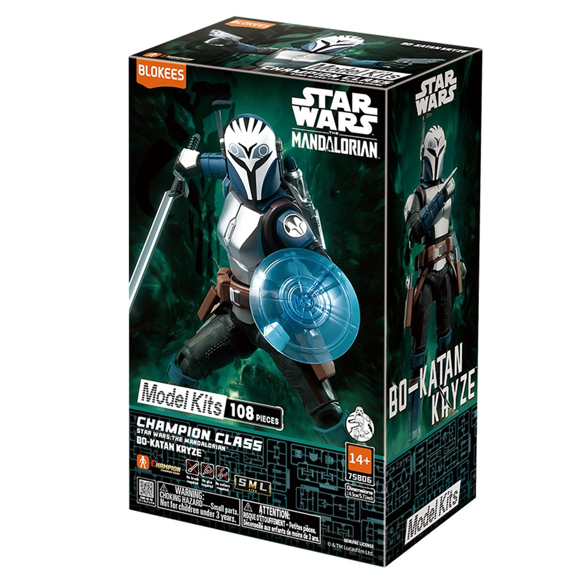Star Wars Blokees Mandalorian Champion Class 06 Bo-Katan Kryz - Image 1