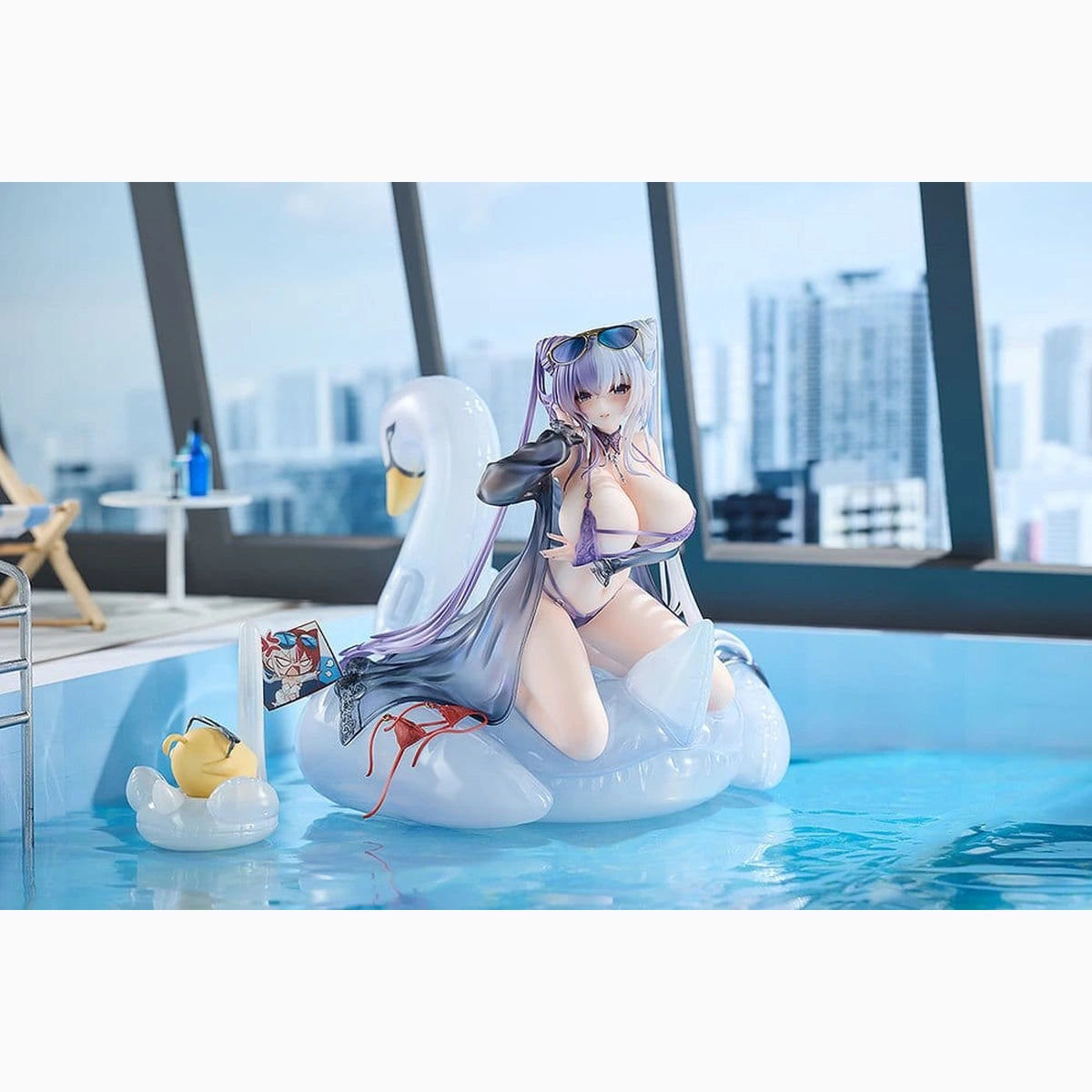 Azur Lane figurine PVC 1/7 Ying Swei Blue Waves, Limpid Summer Ver. 18 cm - Image 4