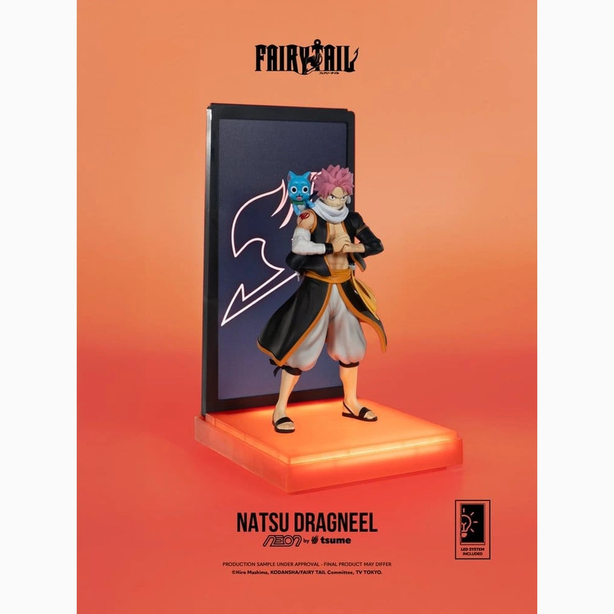 Fairy Tail Neon figurine 1/9 Natsu Dragneel 25 cm - Image 5