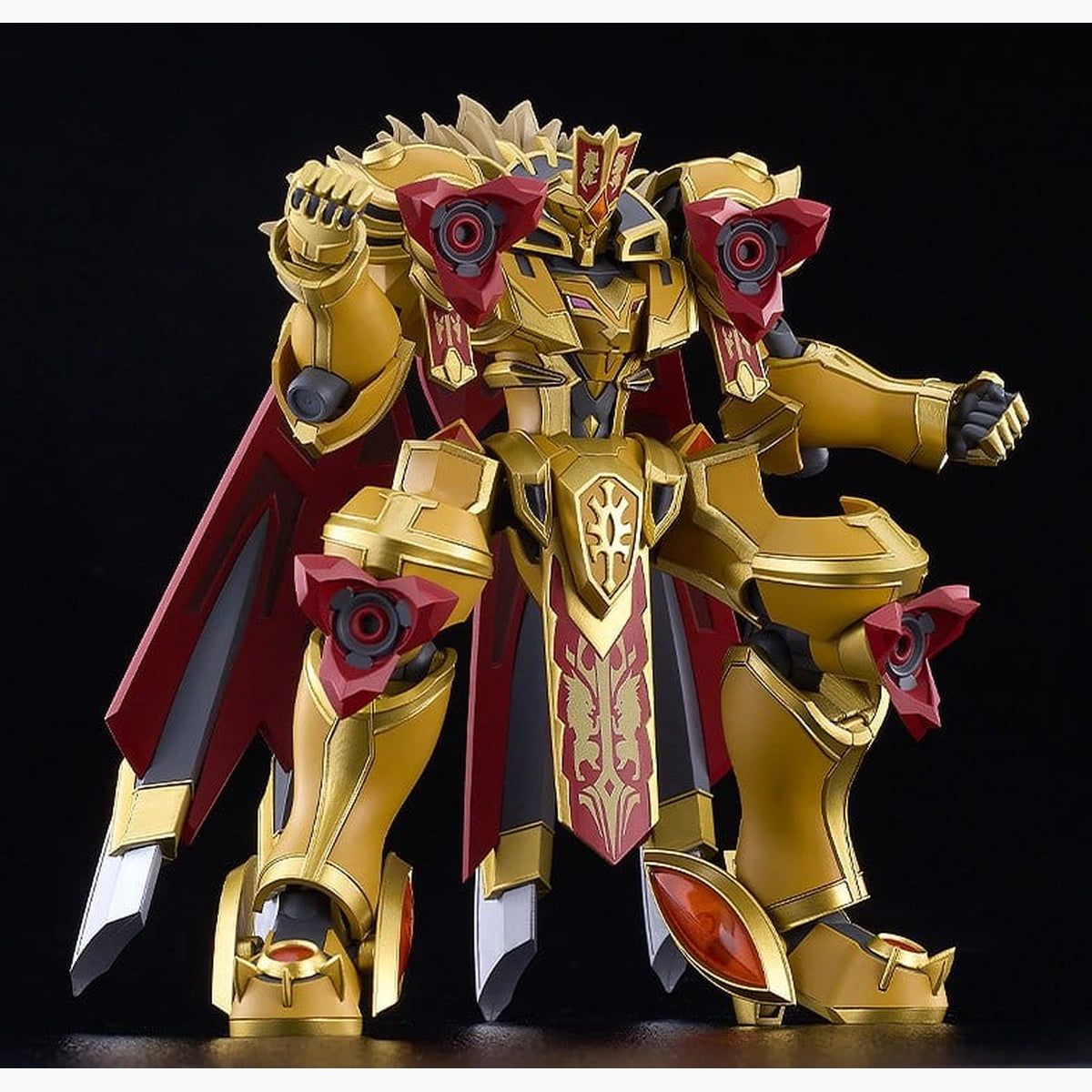 Knight's & Magic Plastic Model Kit Moderoid Goldleo 135mm - Image 6