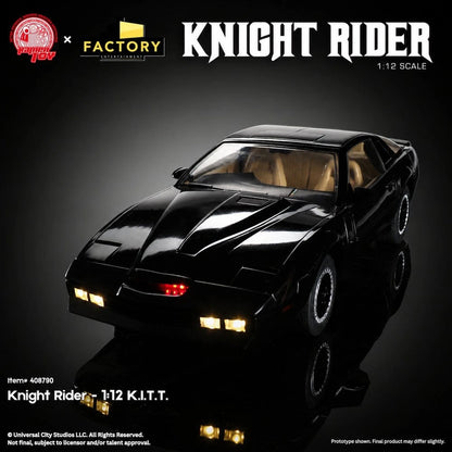 Knight Rider figurine 1/12 K.I.T.T. avec Michael Knight - Image 4