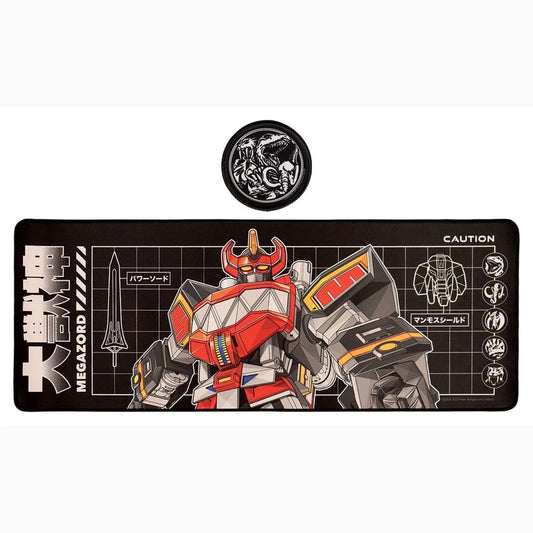 Power Rangers set sous-mains revêtu & sous-verre - Image 1
