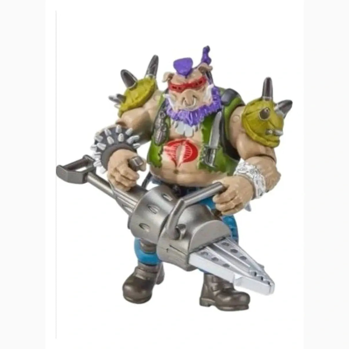 Tortues Ninja x G.I. Joe Crossover Classics figurine Bebop x Dreadnok Ripper 12 cm - Image ajoutée 2