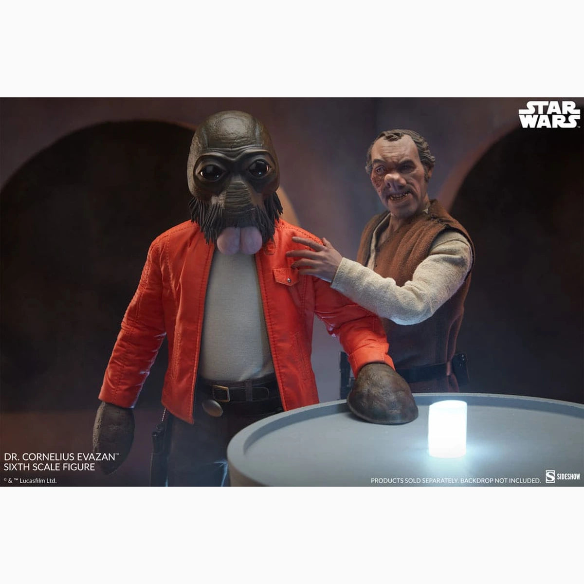 Star Wars Episode IV figurine Scum & Villainy 1/6 Doctor Cornelius Evazan 30 cm - Image 6