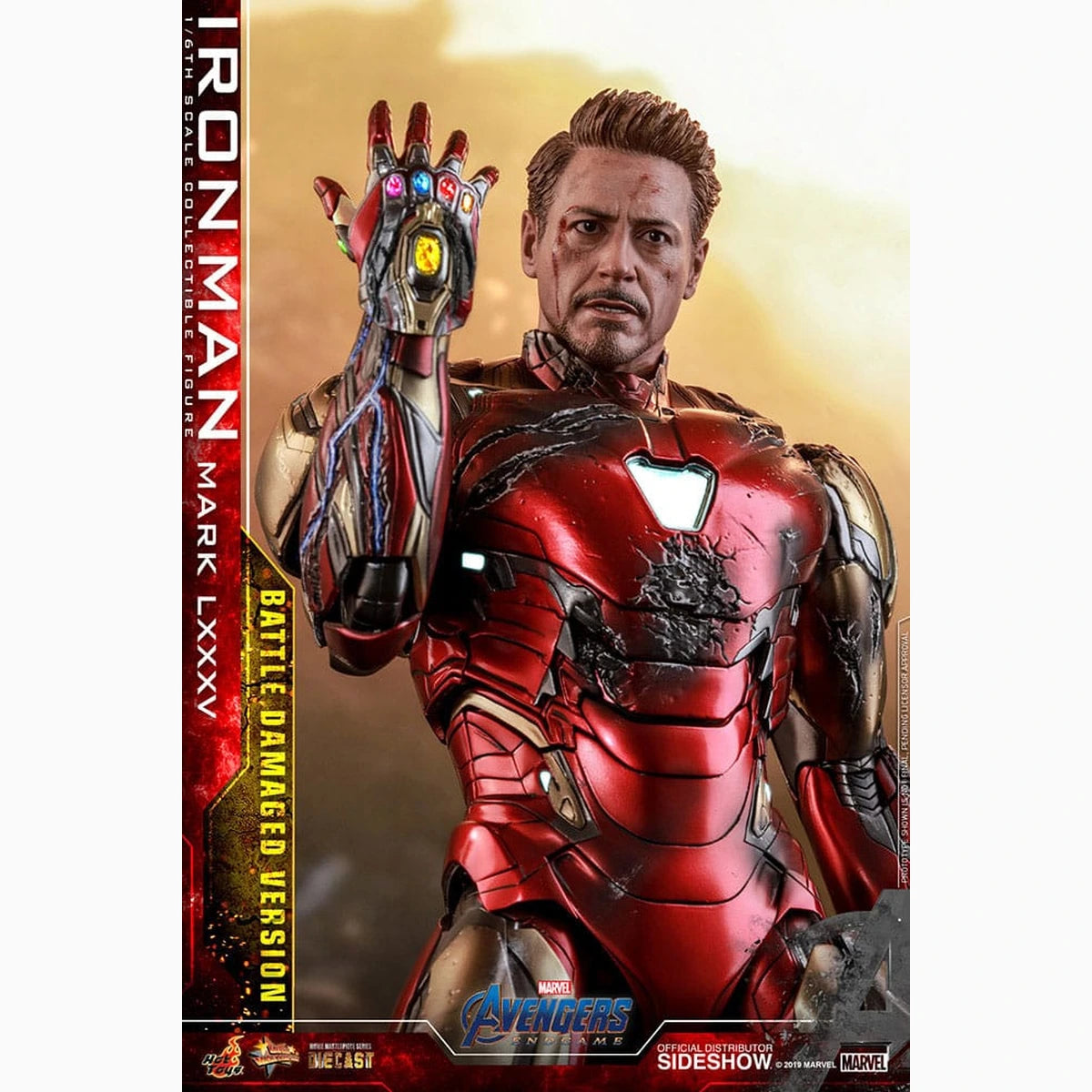 Avengers: Endgame figurine Movie Masterpiece Diecast 1/6 Iron Man Mark LXXXV (Battle Damaged Version) Special Edition 32 cm - Image 7