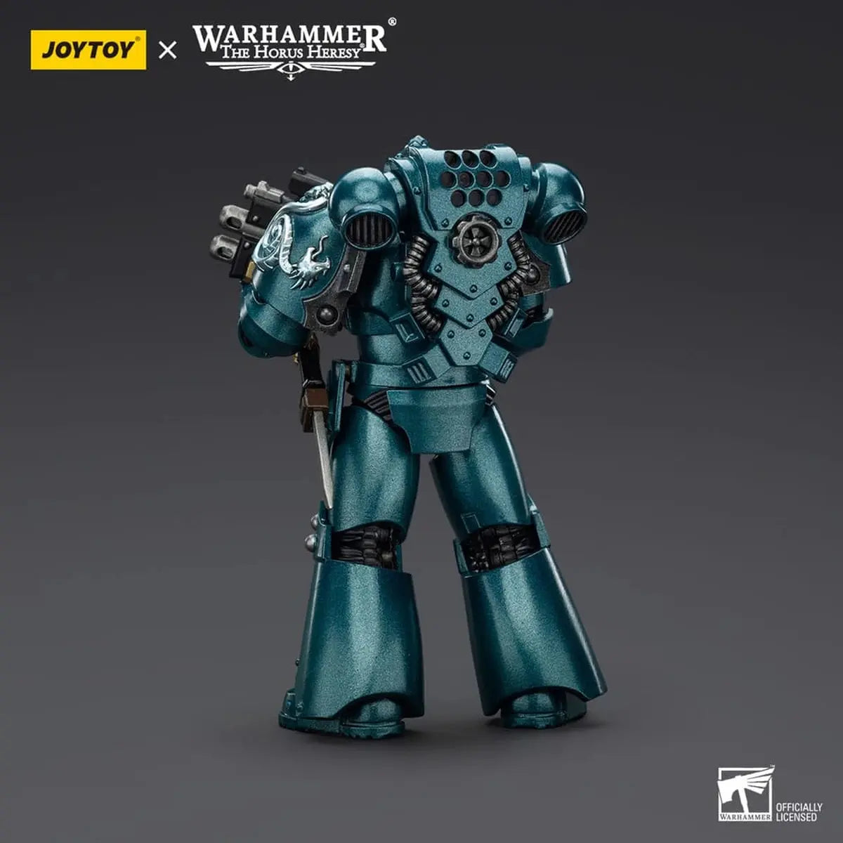 Warhammer The Horus Heresy figurine Alpha Legion Head hunter With Banestrike Combi-Bolter And Power Dagger 20 cm - Image 5