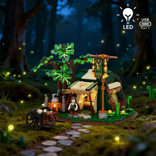 Lumibricks Middle Ages 12014 Ranger Camp - Image 1