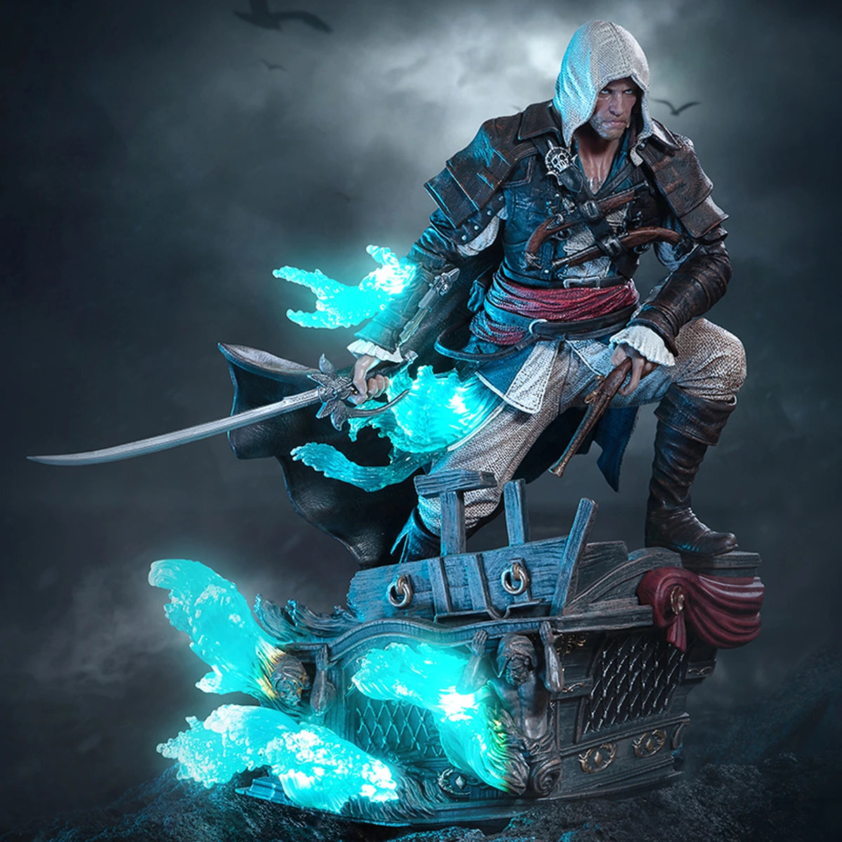Assassins Creed Black Flag Resynced  Statue 1/8 Animus Edward Kenway - Image 4