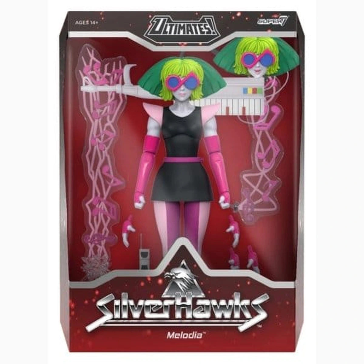 Silverhawks Ultimates figurine Wave 07 Melodia (Toon) - Image 1