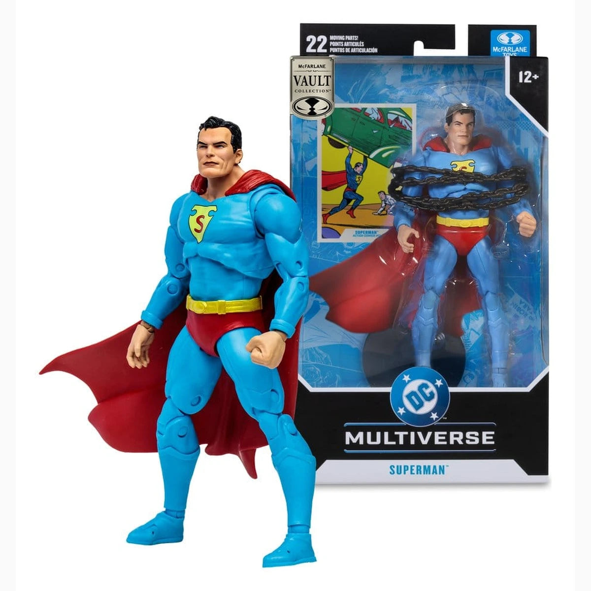 DC Multiverse McFarlane Vault Collection figurine Superman (Action Comics) 18 cm - Image 5