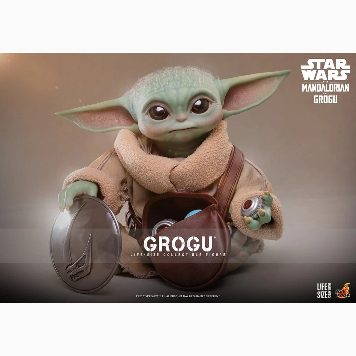 Star Wars: The Mandalorian & Grogu figurine taille réelle Grogu 38 cm - Image 2