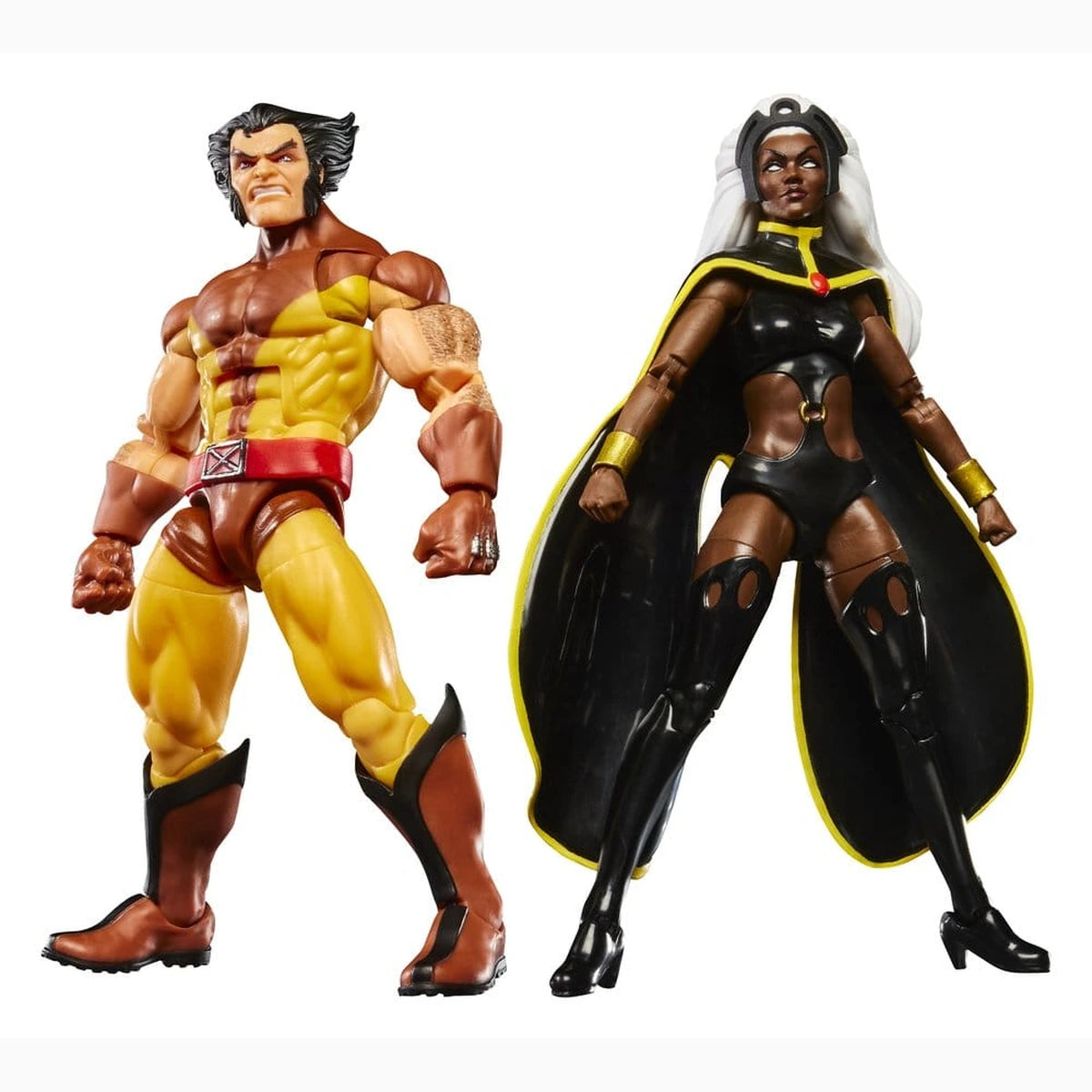 Marvel Legends pack 2 figurines Storm & Wolverine 15 cm - Image 1