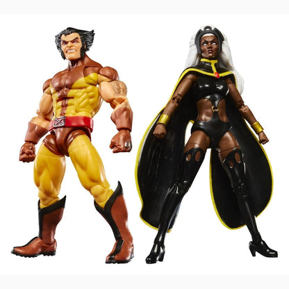 Marvel Legends pack 2 figurines Storm & Wolverine 15 cm - Image 1