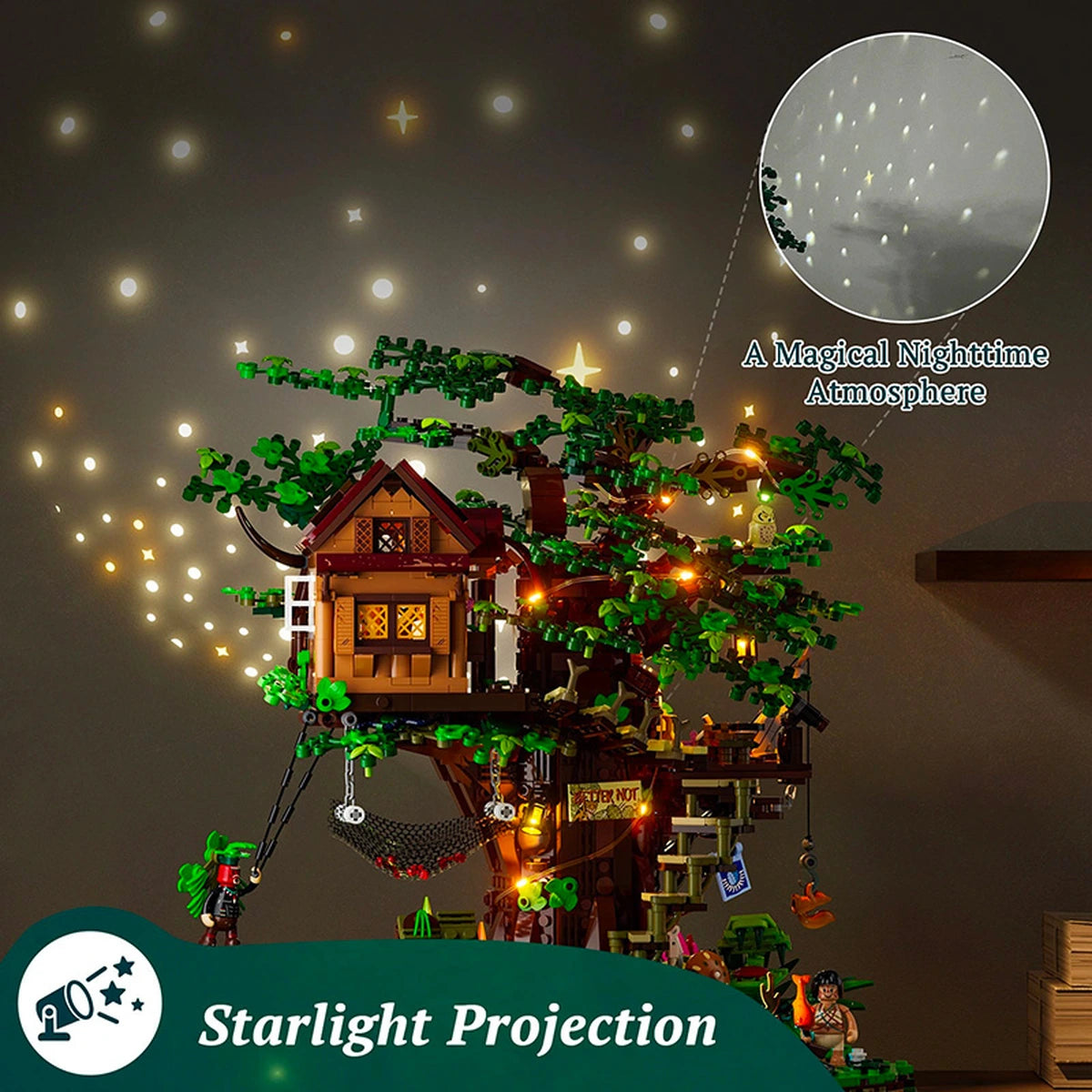 Lumibricks Retro House 10016 Explorer Treehouse - Image 2