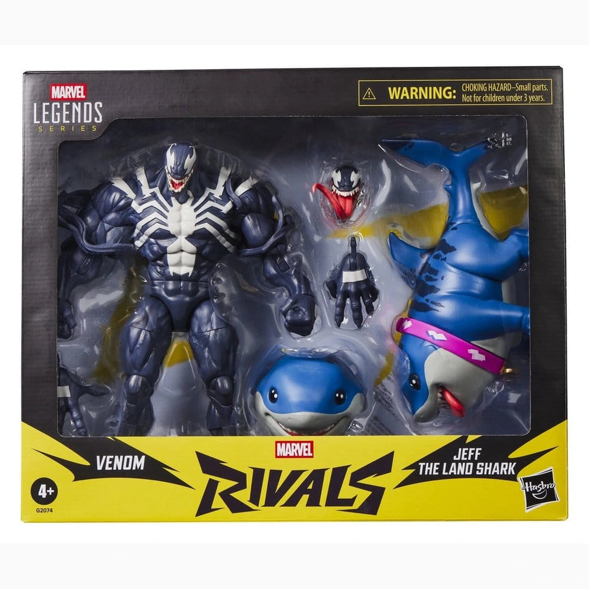 Marvel Rivals Marvel Legends pack 2 figurines Venom & Jeff the Land Shark 15 cm - Image 5