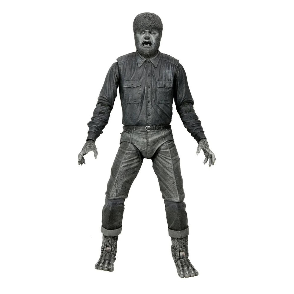 Universal Monsters figurine Ultimate The Wolf Man (Black & White) 18 cm - Image 1