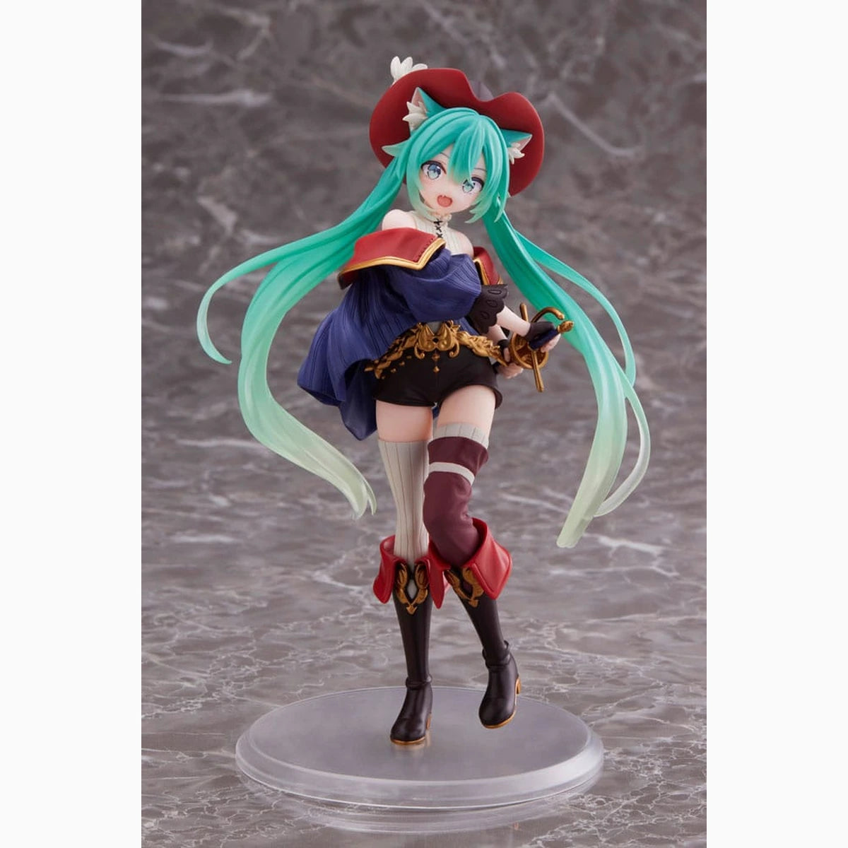 Hatsune Miku statuette PVC Hatsune Miku Wonderland Puss in Boots 18 cm - Image 1