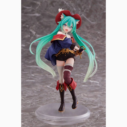 Hatsune Miku statuette PVC Hatsune Miku Wonderland Puss in Boots 18 cm - Image 1
