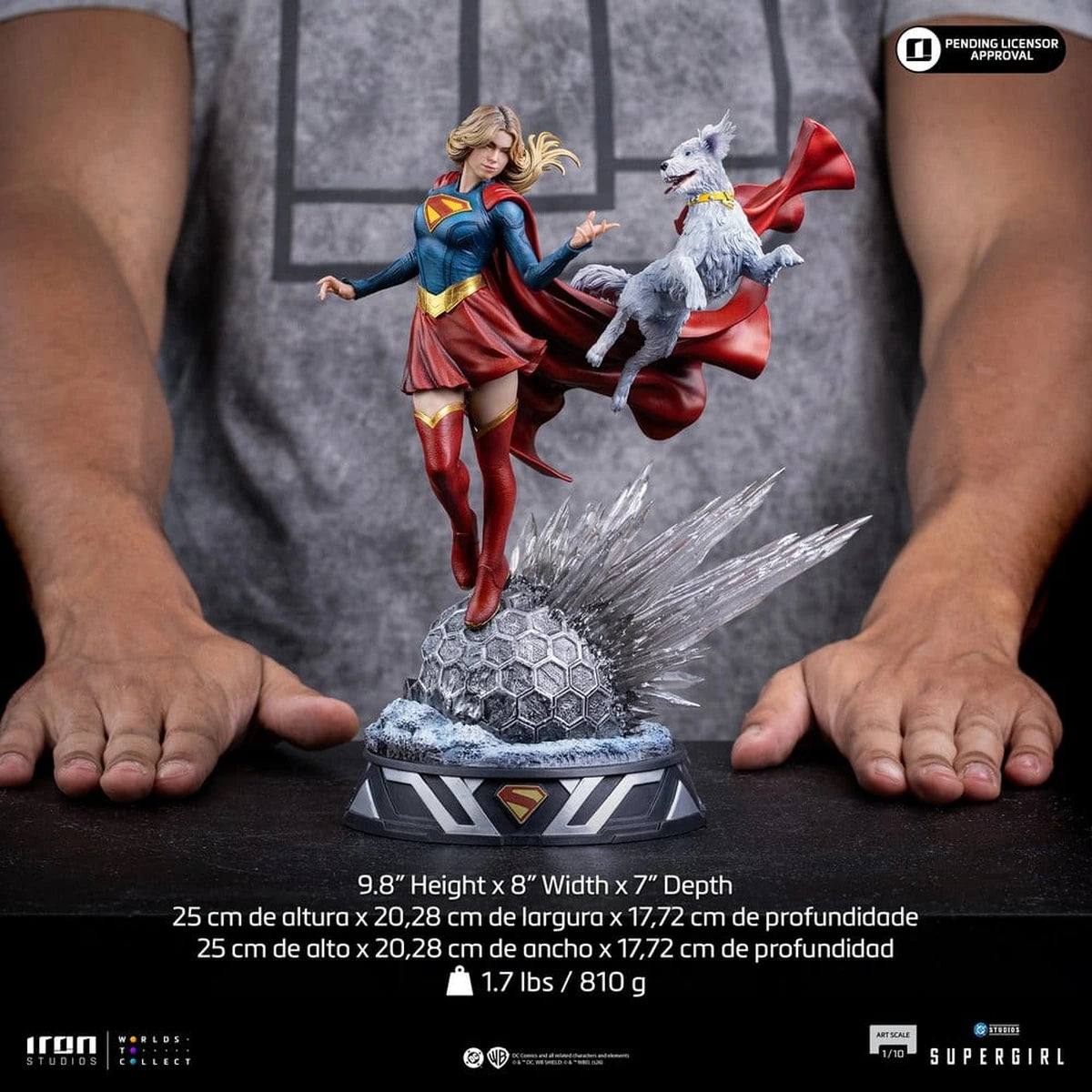 Supergirl (2026) statuette 1/10 Art Scale Supergirl 25 cm - Image 3