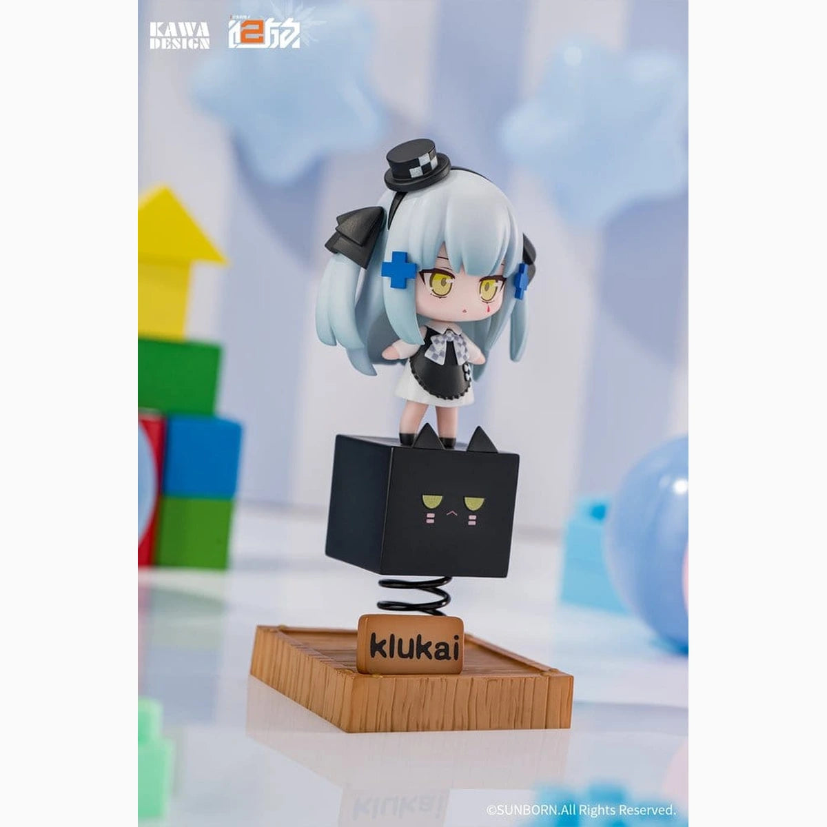 Girls' Frontline 2: Exilium figurine PVC Black Cat Klukai Spring 12 cm - Image 4