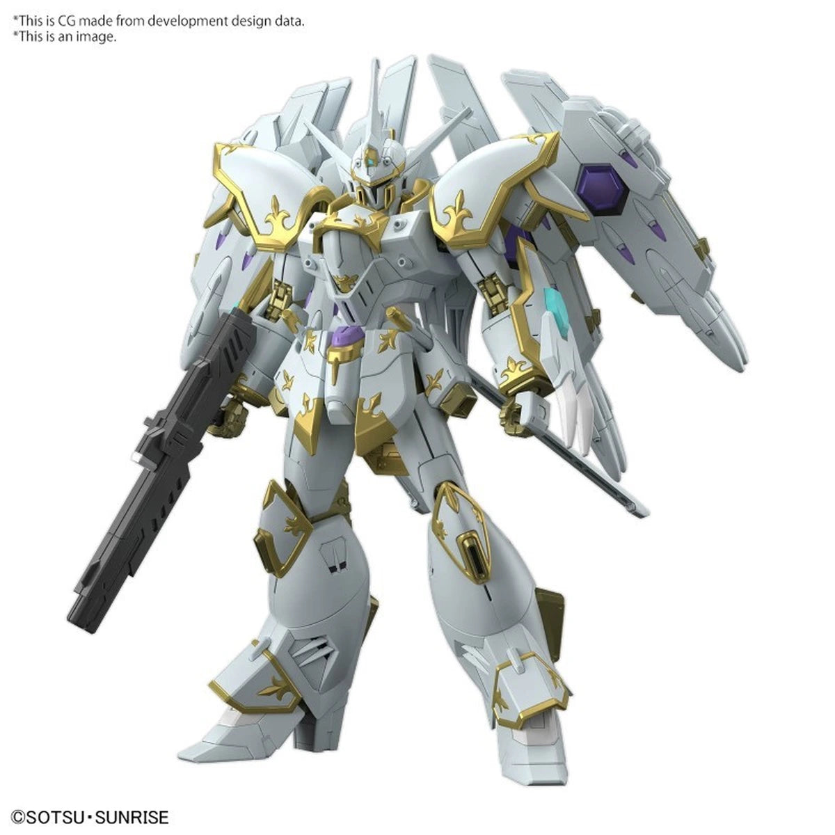 Gundam Gunpla HG 1/144 257 Black Knight Squad CAL-RE.A - Image 1