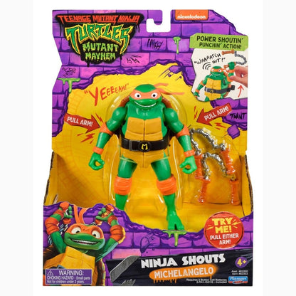 Ninja Turtles: Teenage Years Ninja Shouts figurine Michelangelo - Image 3
