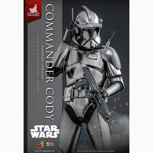 Star Wars figurine Movie Masterpiece 1/6 Commander Cody (Chrome Version) Hot Toys Exclusive 30 cm - Image 3