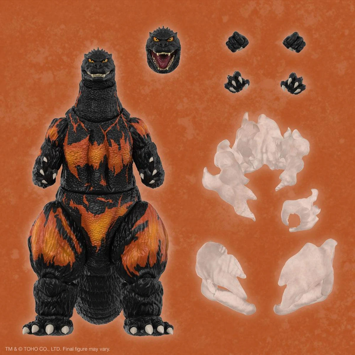 Toho figurine Ultimates Burning Godzilla 1995 20 cm - Image 6