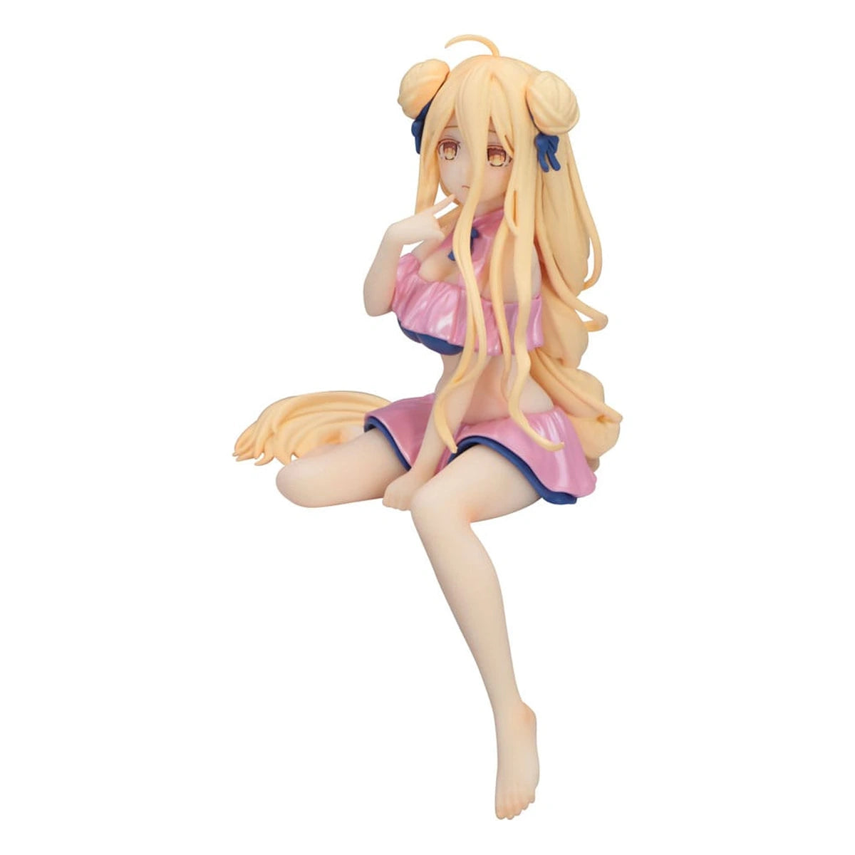 Date A Live V statuette PVC Noodle Stopper Mukuro Hoshimiya Swimsuit Pastel Pink Color Ver. 13 cm - Image 1