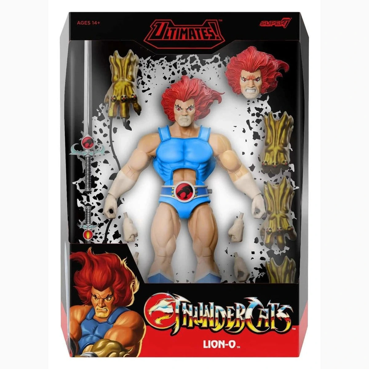 Cosmocats Ultimates figurine Lion-O 10 cm - Image 1