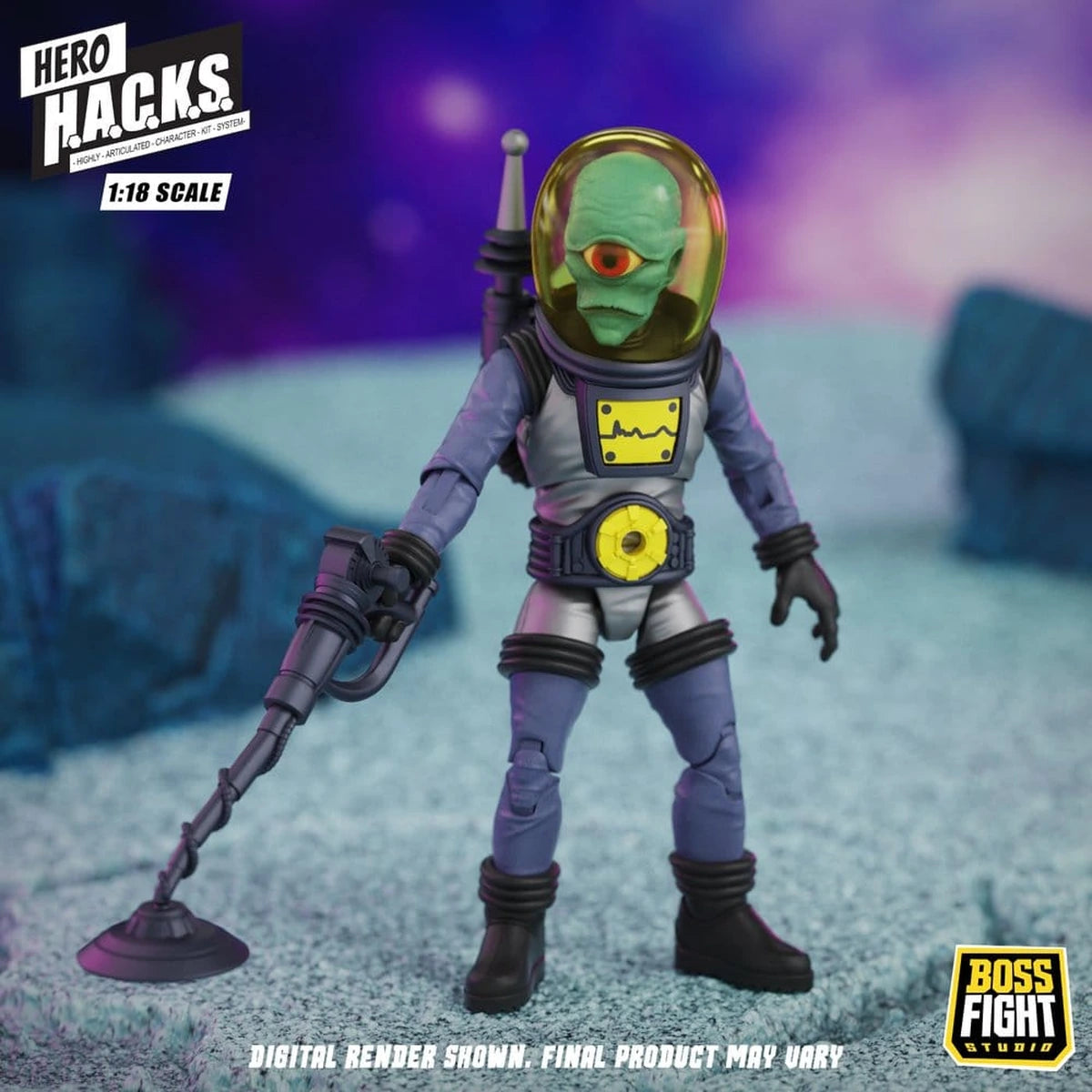 Hero H.A.C.K.S. Core figurine 1/18 Heroes and Villains Wave 1 Zarko Resources Inc.: Galactic Prospectors - Image 5