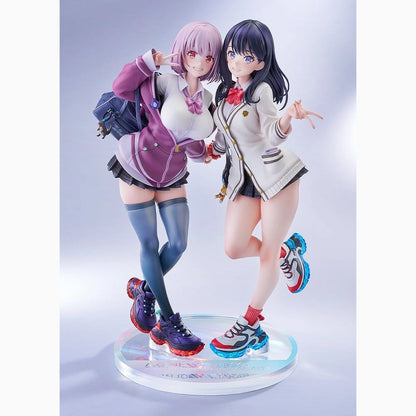 SSSS.Gridman pack 2 statuetten PVC 1/7 Rikka Takarada & Akane Shinjo feat. toridamono 22 cm - Image 5