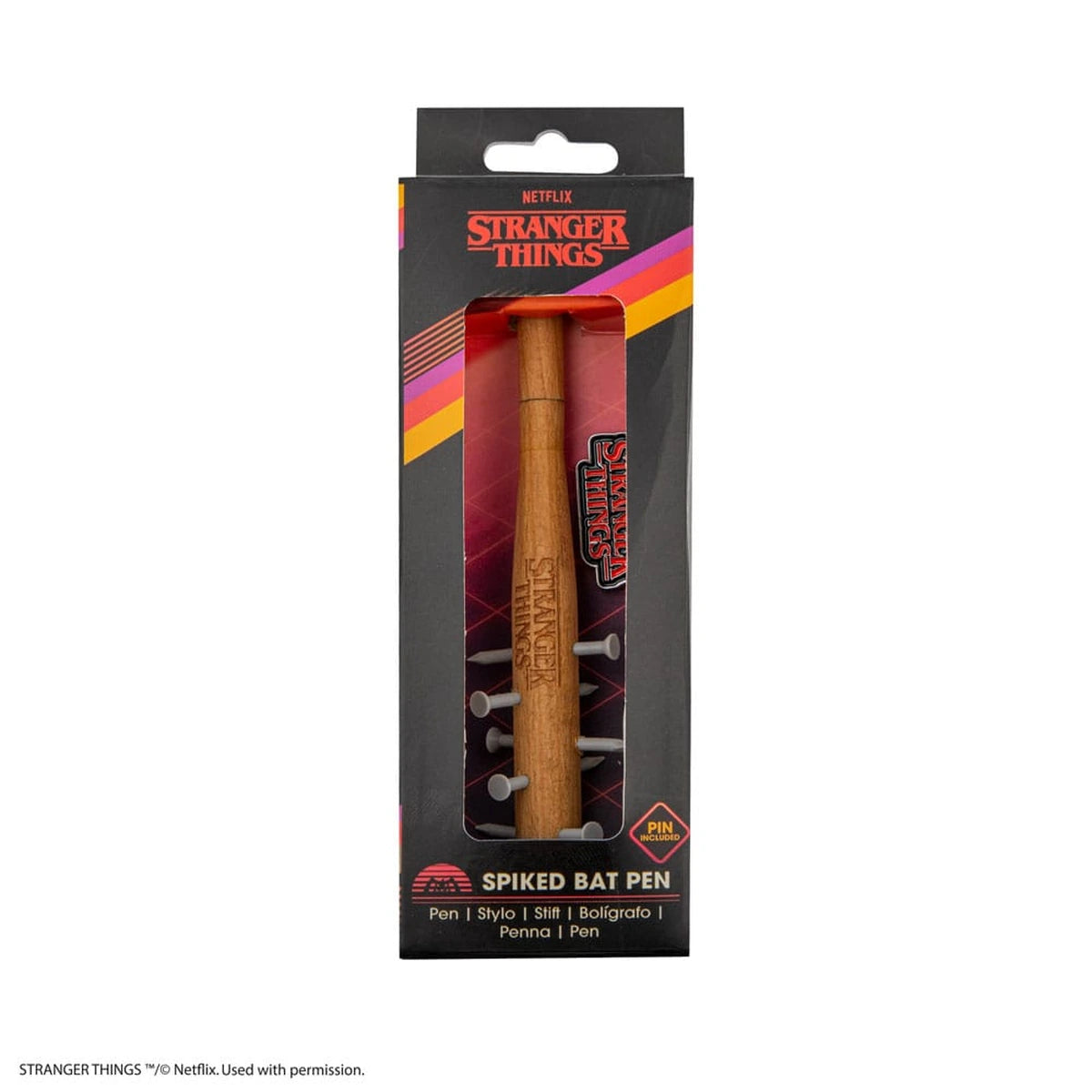 Stranger Things Stylo Batte à Pointes & Stranger Things Pin's - Image 5
