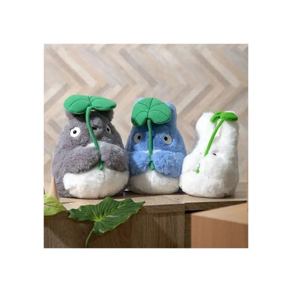 Mon voisin Totoro Nakayoshi Figurine en peluche Big Totoro with leaf 21 cm - Image 6