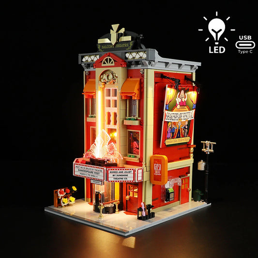 Lumibricks Town Life 15004 Balcony  Theatre - Image 1