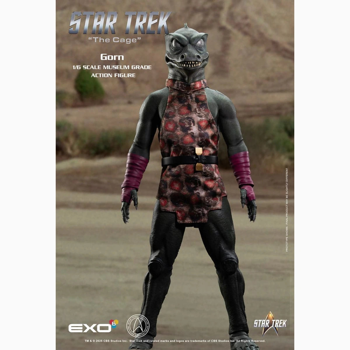 Star Trek figurine 1/6 Gorn 31 cm - Image 4
