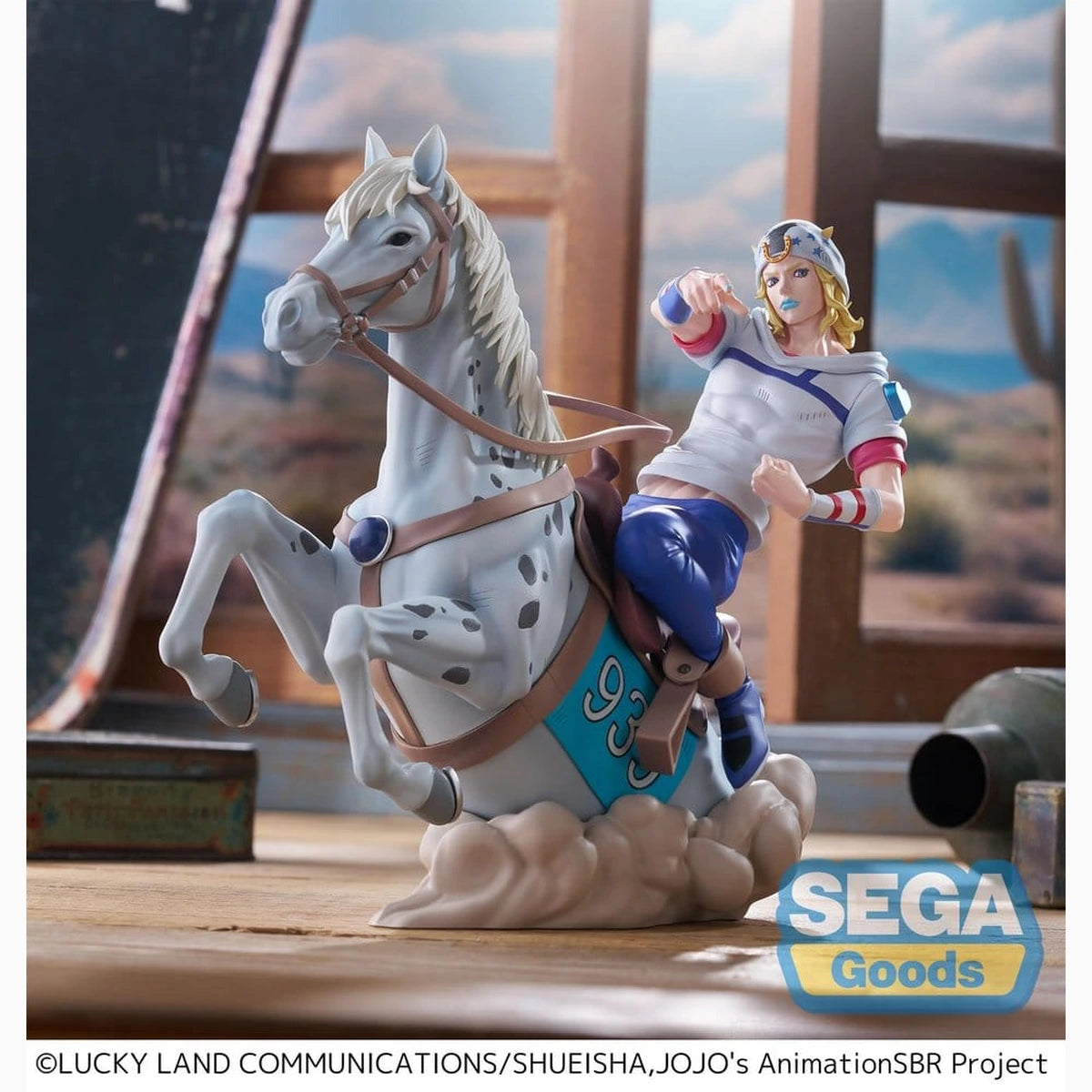 JoJo's Bizarre Adventure: Steel Ball Run XrossLinkMAX figurine PVC Johnny Joestar 18 cm - Image 3