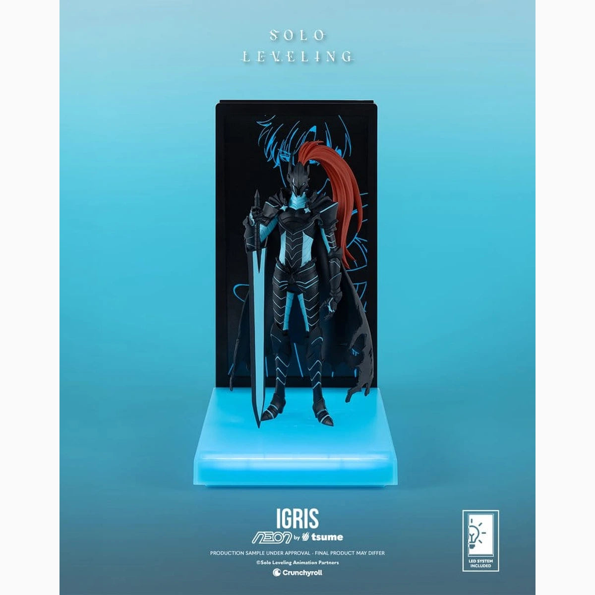 Solo Leveling figurine Neon 1/9 Igris 20 cm - Image 3