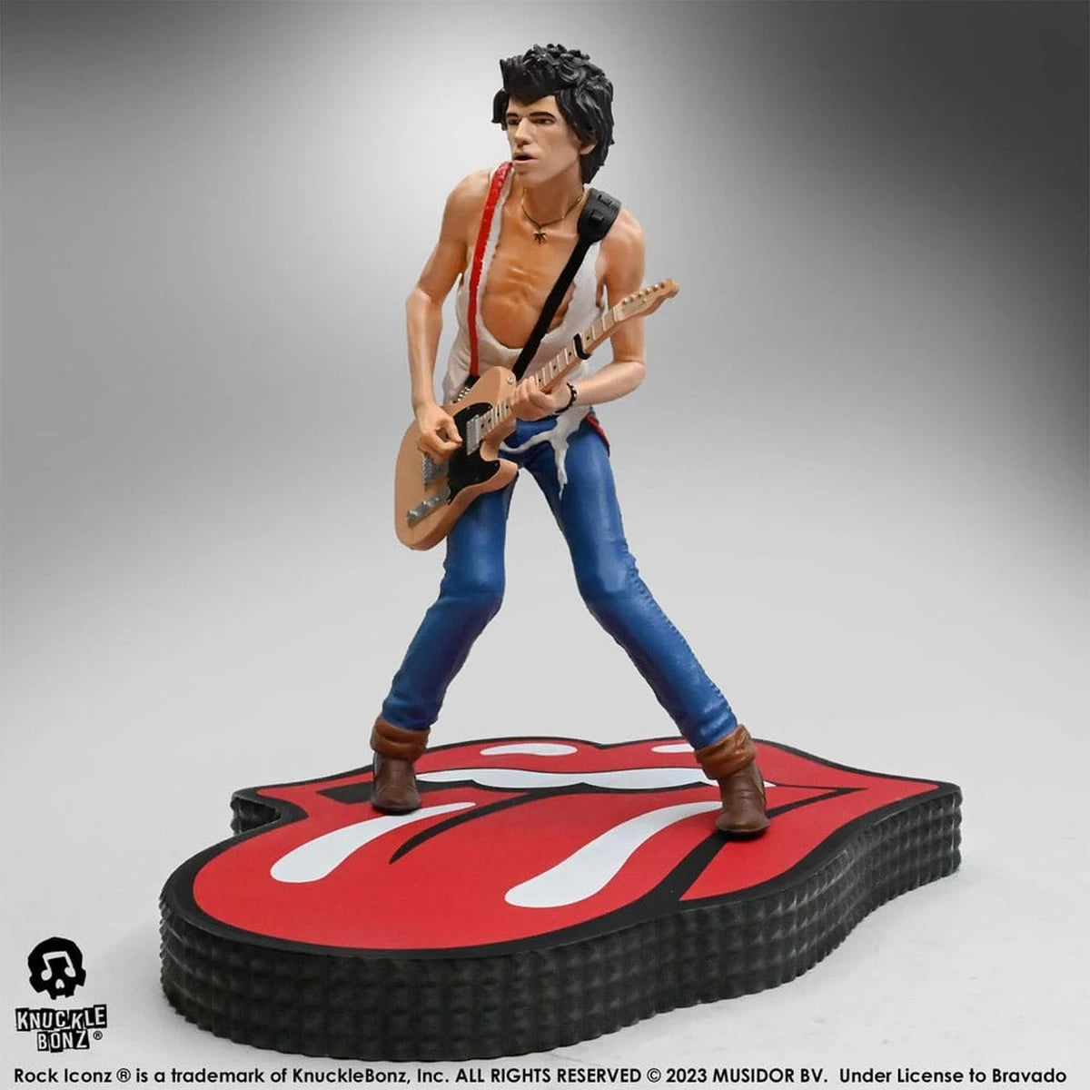 The Rolling Stones statuette Rock Iconz Keith Richards (Tattoo You Tour 1981) 22 cm - Image 1