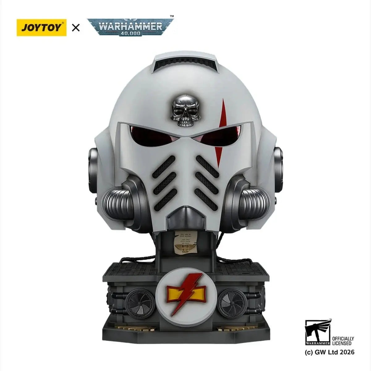 Warhammer 40,000 casque avec présentoir White Scars MkX 44 cm - Image 1