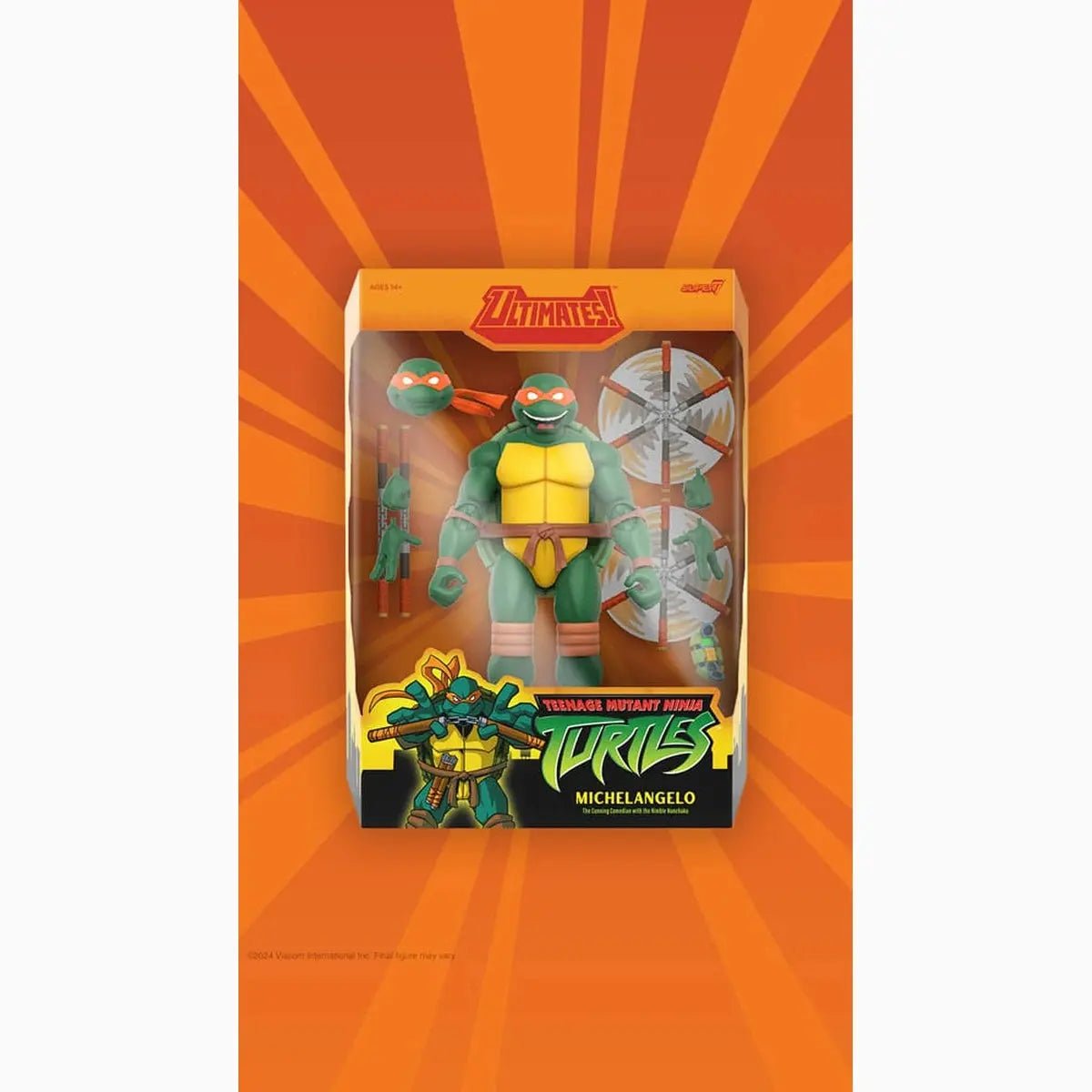 Teenage Mutant Ninja Turtles figurine Ultimates Wave 12 Michelangelo 18 cm - Image 4