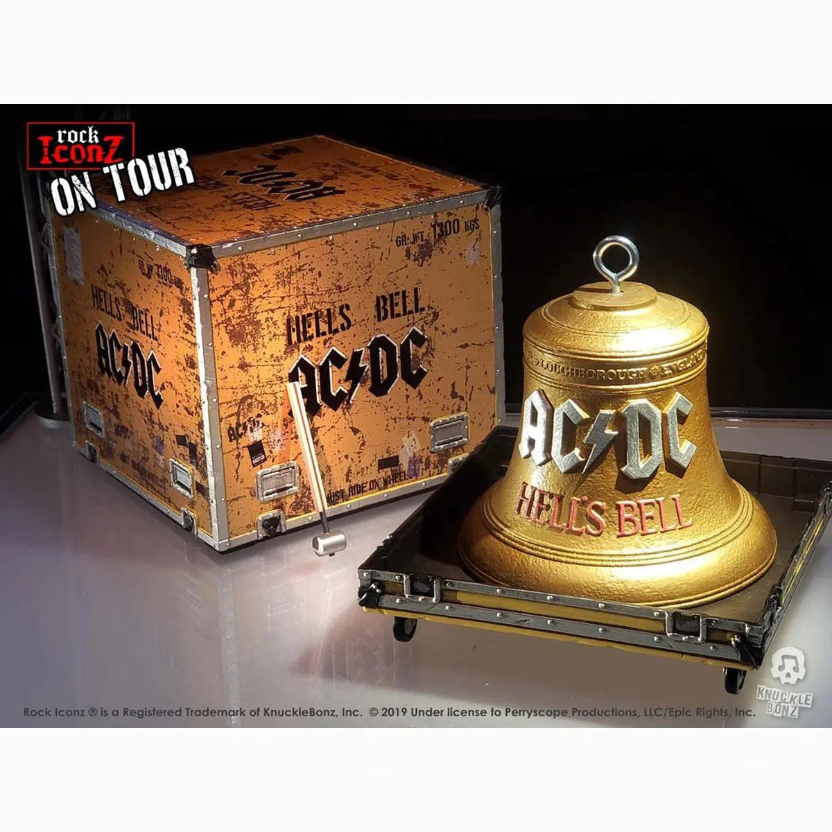 AC/DC statuettes Rock Ikonz On Tour Hell's Bell - Image 6