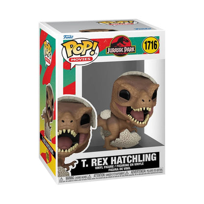 Jurassic Park Hatchling POP! Movies Vinyl figurine Tyrannosaurus Rex 9 cm - Image 4