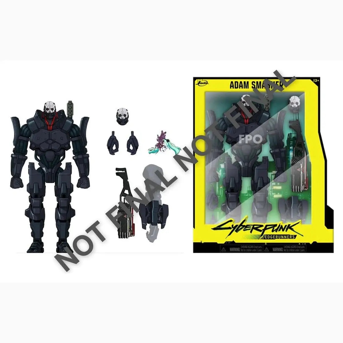 Cyberpunk figurine Adam Smasher 15 cm - Image 1