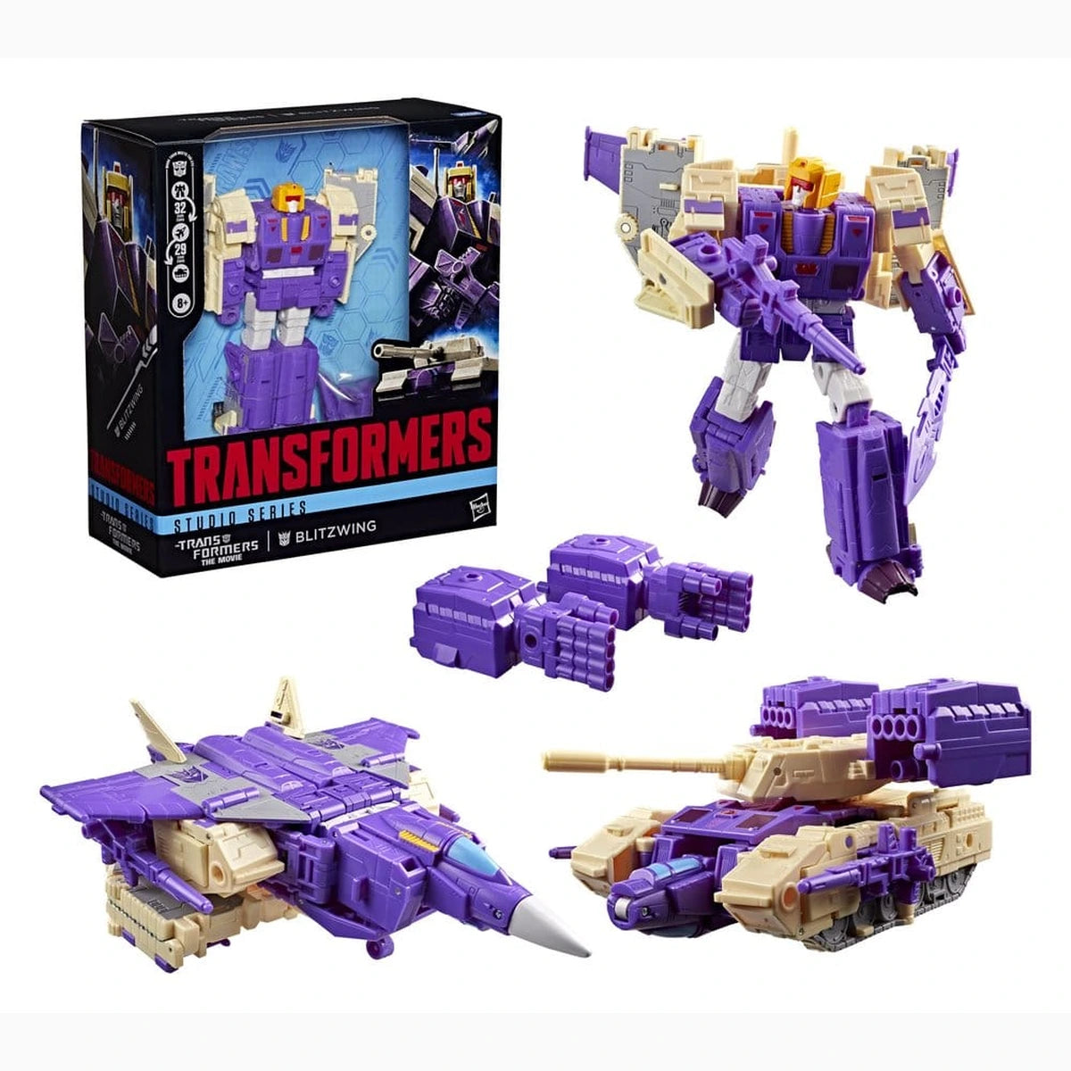 Les Transformers : le film Studio Series Leader Class figurine Blitzwing 18 cm - Image 4