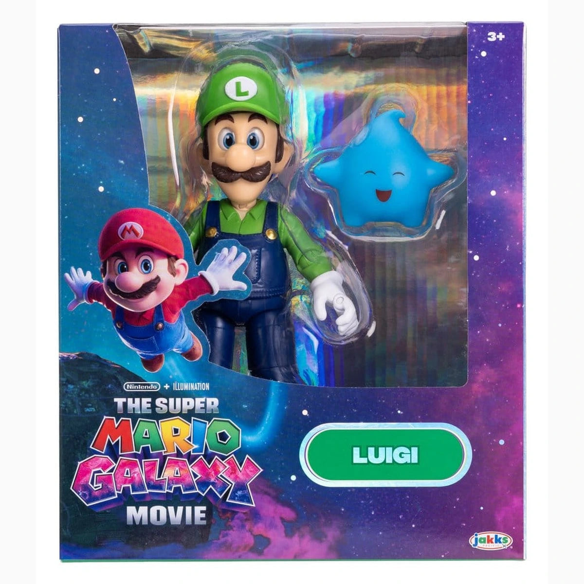 Super Mario Galaxy, le film figurine Luigi 13 cm - Image 4
