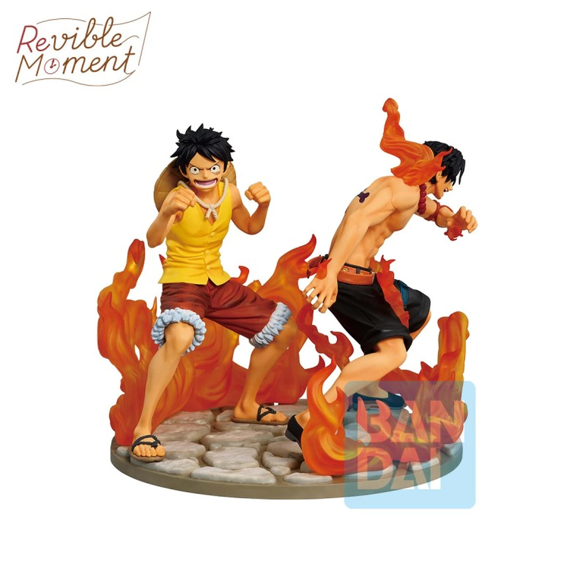 ONE PIECE - ICHIBANSHO FIGURE DRAMATIC MEMORIES - ACE & LUFFY - Image 2